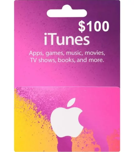 iTUNES GIFT CARD – $100 USD ✅ (USA) (No commission 0%)